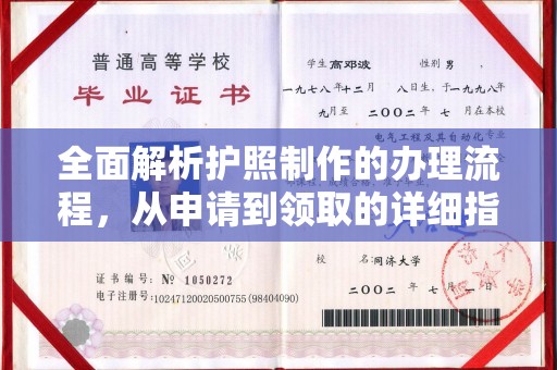 疏勒全面解析护照制作的办理流程，从申请到领取的详细指南