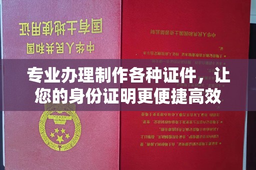 疏勒专业办理制作各种证件，让您的身份证明更便捷高效