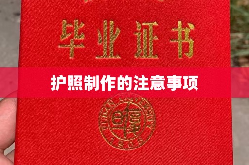 疏勒护照制作的注意事项